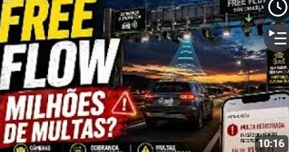 FREE FLOW: A NOVA MÁQUINA DE MULTAS DAS RODOVIAS?